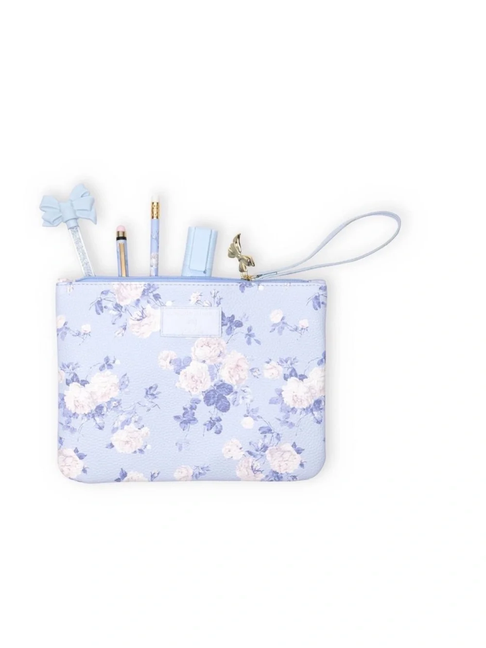 Loveshack Fancy x Target Floral Wristlet - Light Blue Limited Edition